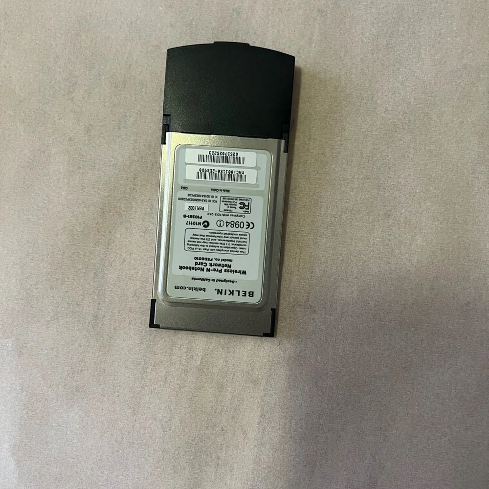 Belkin Wireless Pre-N Notebook Network Card